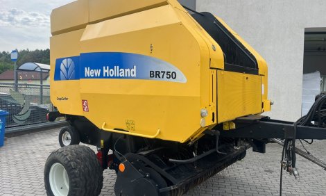 Lis na kulaté balíky NEW HOLLAND BR 750 ZACHOVALÝ !!!