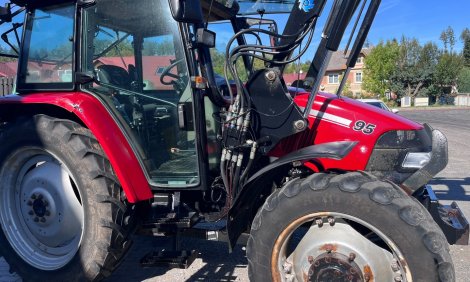 Traktor CASE JXU 95  Dovoz z Německa Čelní nakladač TRIMA +2.0